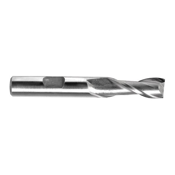 Hss Xl GP End Mill, Square, 3/8" x 2-1/2", Number of Flutes: 2