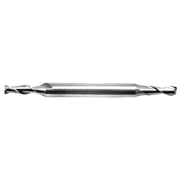 Hss Generl Purpse End Mill, Sq., 5/32x7/8"