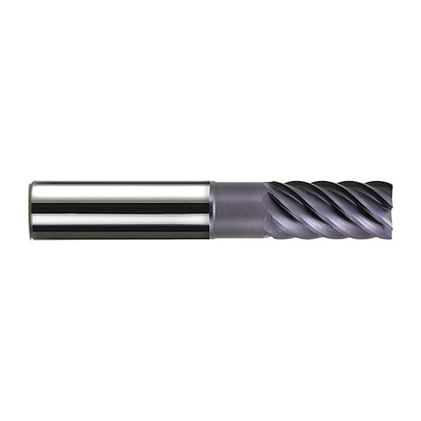 Carbide End Mill, 7F, 3/4" x 7/8", Finish: nACRo