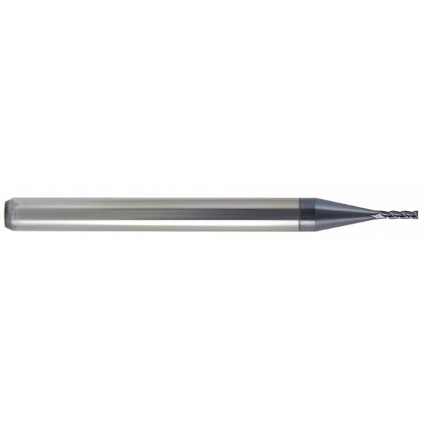 Carbide Micro End Mill, Sq., 0.005x0.015", Number of Flutes: 4
