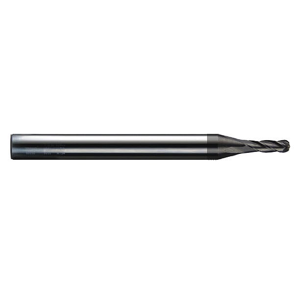 Carbide Hp End Mill Ball 1/16"X3/16, Finish: DIA