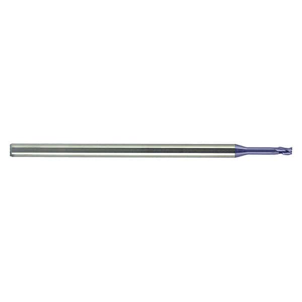 Carbide Hp End Mill R0.20mm 2mmx3mm, Number of Flutes: 3