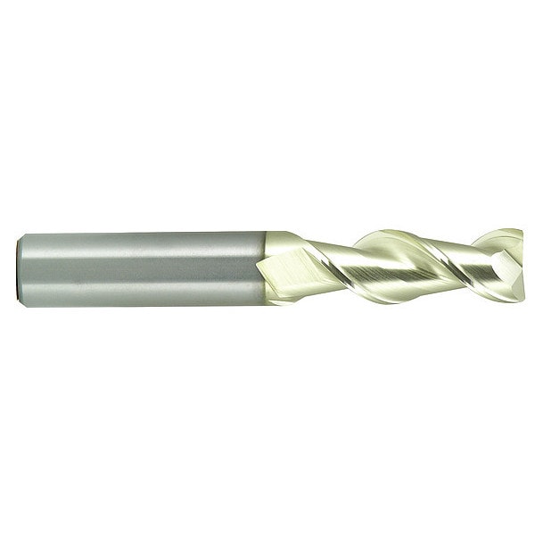 Carbide Hp End Mill, R0.007, 13/32x9/16"