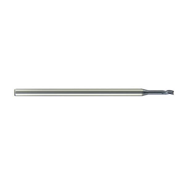 Carbide Micro End Mill Sq 0.02X0.03, Finish: AlTiN