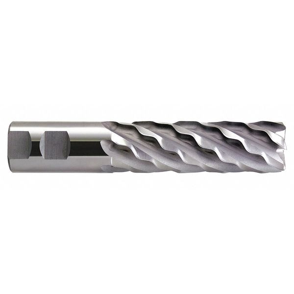 Aero Rougher End Mill, Chamfer, 2" dia., End Mill Style: Radius