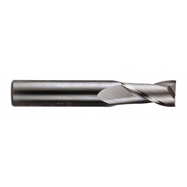 Carbide GP End Mill Sq 11/16"X1-3/8, Number of Flutes: 2