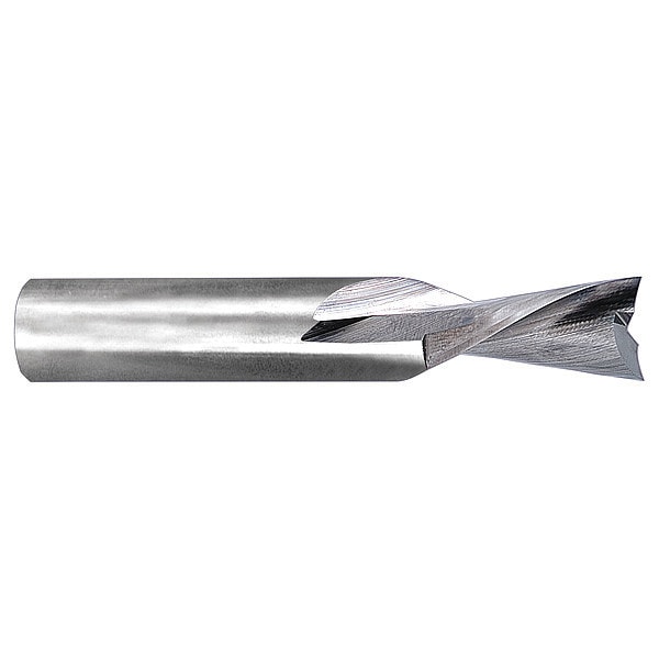 Wood Router End Mill Sq 5/16"X13/16, Overall Length: 2-1/2"