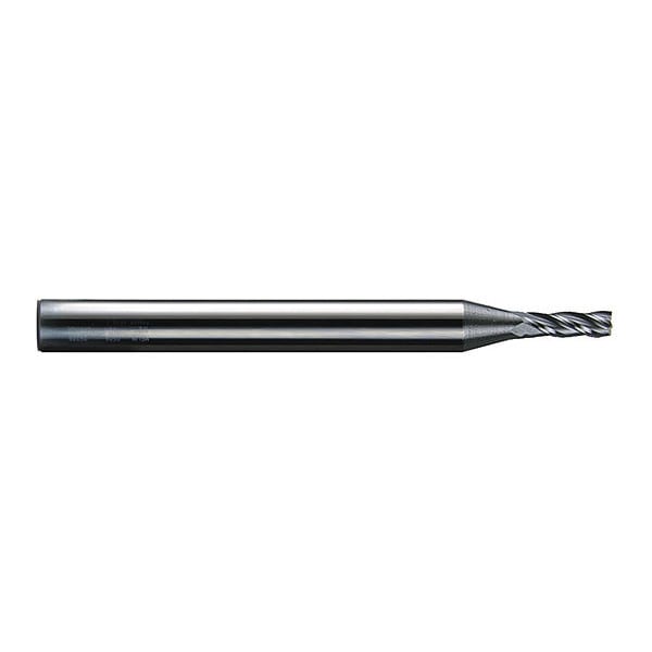 Gnrl Purpose End Mill, Crbide, Sqr, 6mmx5/8, Shank Dia.: 1/4"