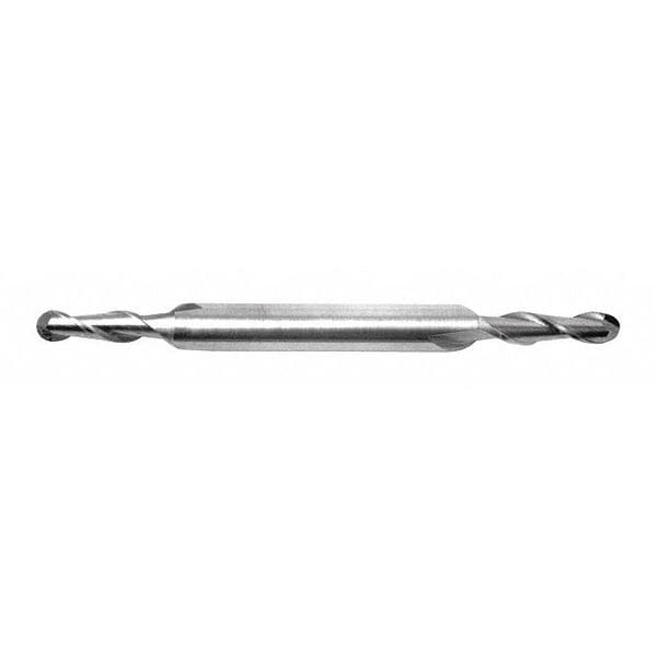 Gnrl Purpse End Mill, Ball End, 3/32x9/32"