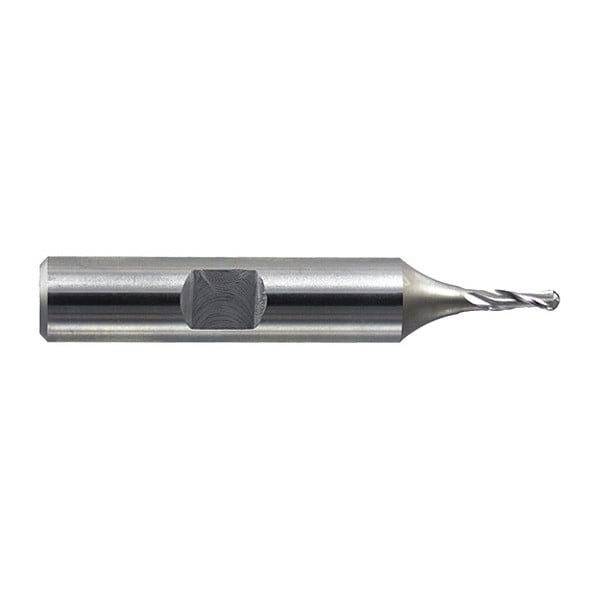 Gnrl Purpse End Mill, Ball End, 3/16"x3/4"