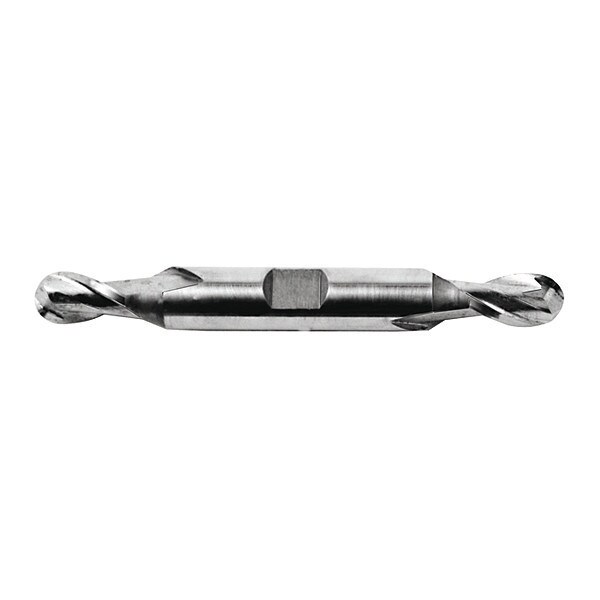 End Mill, Hss, GP, Ball, 9/32" x 9/16, Number of Flutes: 2