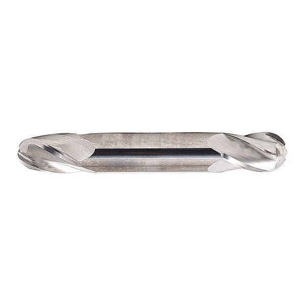 Carbide GP End Mill Ball 3/8"X9/16, Number of Flutes: 4