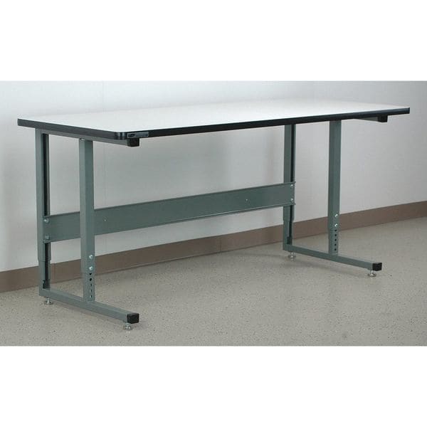 Bolted Workbenches, 60" W, Adjustable Height, 1000 lb.