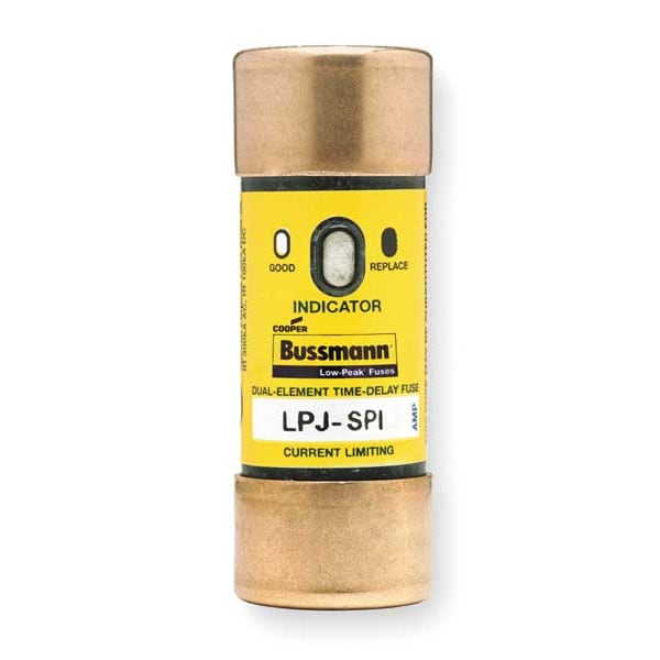 UL Class Fuse, J Class, Time-Delay, 60A, 600V AC, Indicating