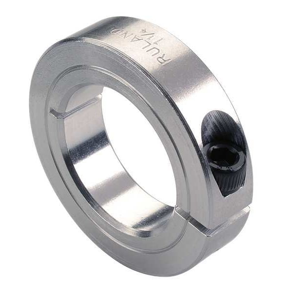 Shaft Collar, Clamp, 1Pc, 50mm, Alum