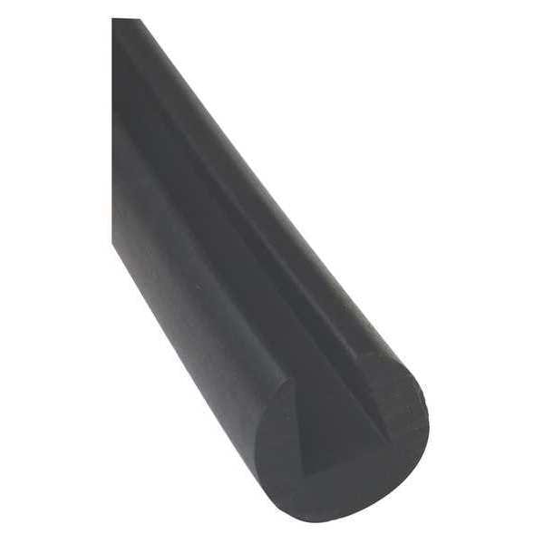 EPDM Rubber, 10' Length, 3/8" Overall Width