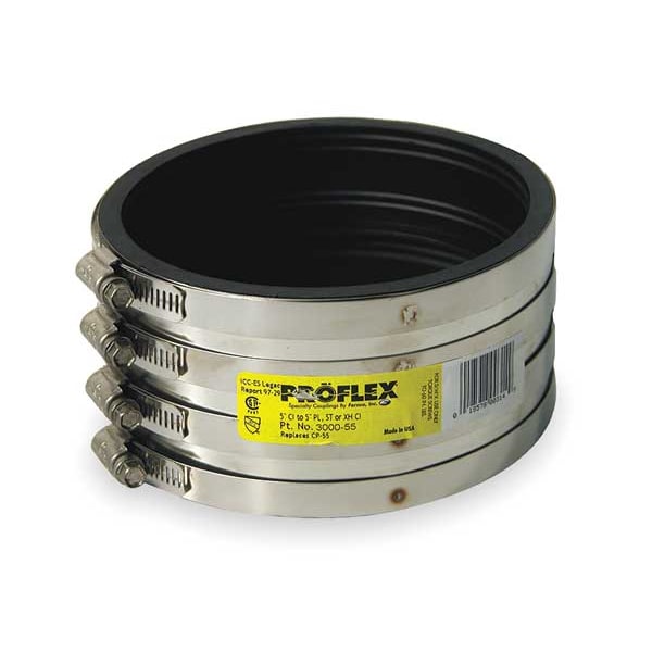 Shielded Coupling, Pipe Size 5"