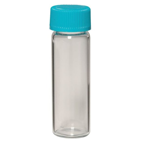 Vial Screw Cap Glass 6ml Clear, PK144