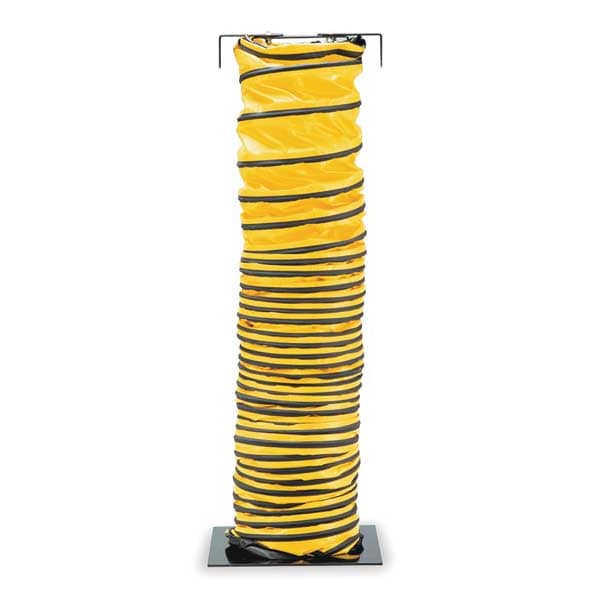 Blower Ducting, 25 ft., Black/Yellow