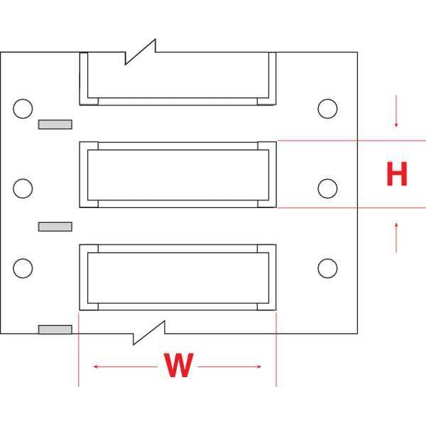 Write On White Wire Marker Sleeves, PermaSleeve(R) Polyolefin, PS-187-2-WT-SC