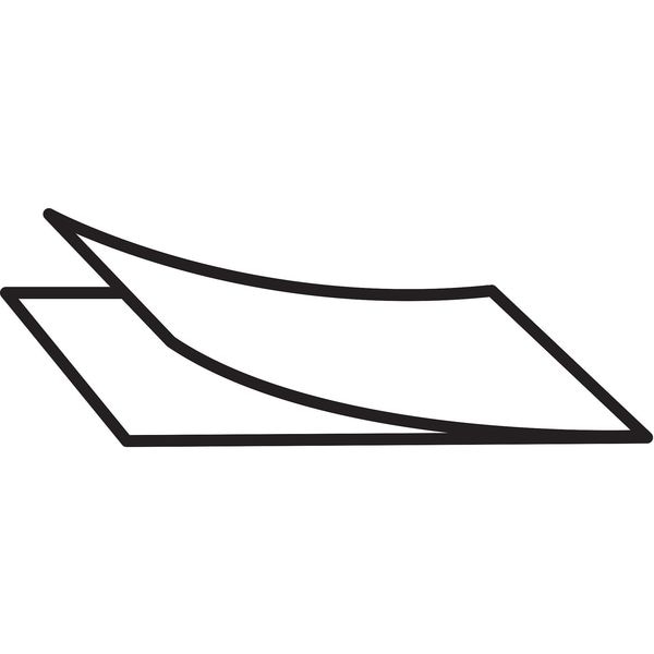 White PTFE Sheet Stock 48" L x 48" W x 0.060" Thick