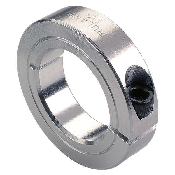 Shaft Collar, Clamp, 1Pc, 48mm, Alum