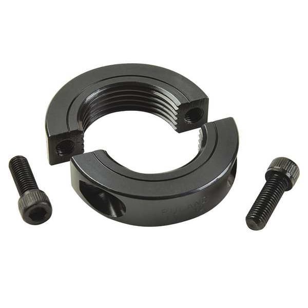 Shaft Collar, Threaded, 2Pc, 1-1/2-12 In, St