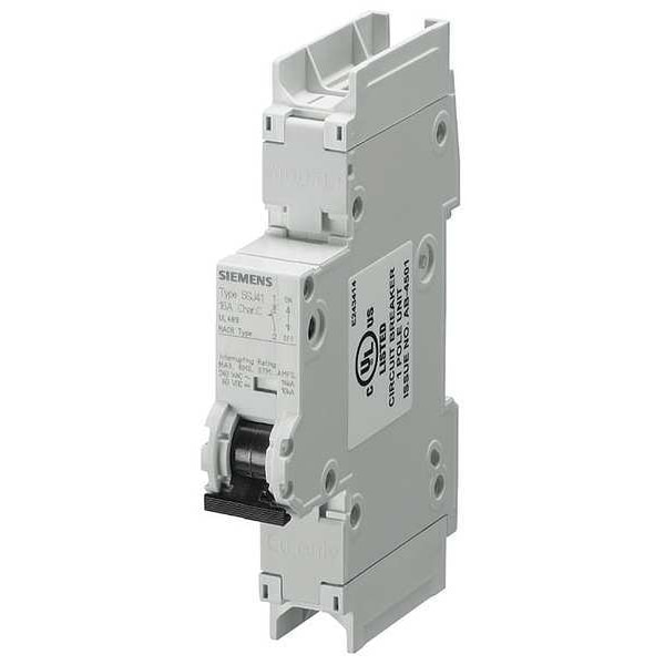 Miniature Circuit Breaker, 5SJ4 Series, 63A, 1 Pole, 240V AC, 10kA, D Curve