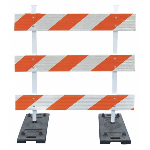Barricade, Type III, PP/Volc, 6 ft., DS DG