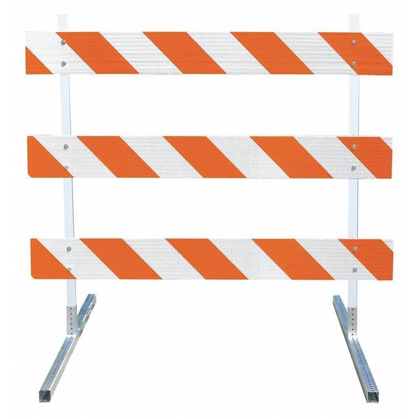 Barricade, Type III, PP/Telspar, 8 ft., DG
