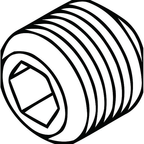 Spare Part, Screw M8X1X10.4-45H