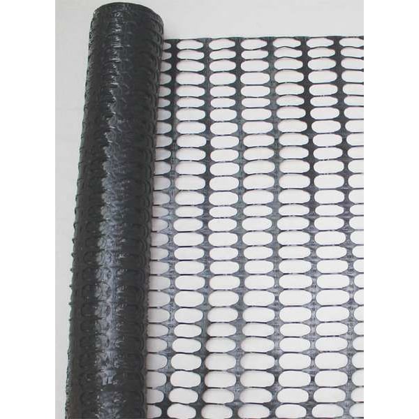 Snow Fence, 4ft. H, 50 ft. L, Black
