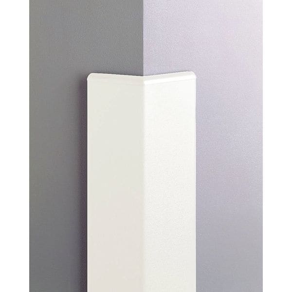 Corner Guard, Textured, Linen White, 3"W X 48"H