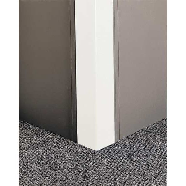 Corner Guard, Textured, Linen White, 2"W X 96"H