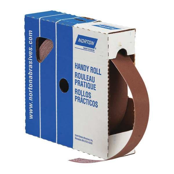Abrasive Roll, 2" Wx 150 ft. L, 600G, Brown