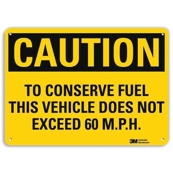 Reflective Traffic Safety Sign, 10 in H, 14 in W, Plastic, Horizontal Rectangle, U4-1733-RA_14X10