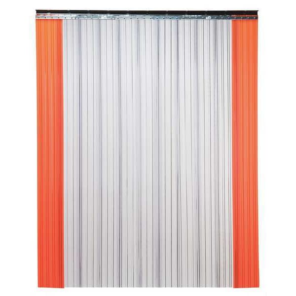 Industrial PVC Strip Door, 7 ft. 3" L