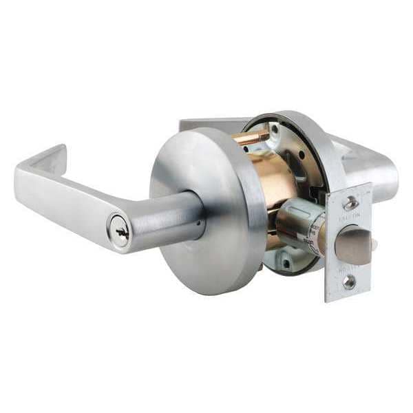 Lever Lockset, Mechanical, Storeroom, Grd.2