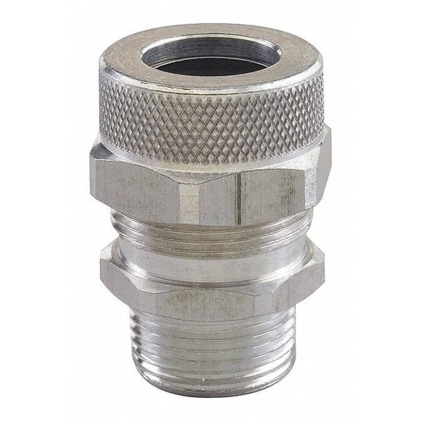 Cord Grip, Alum, 1-1/2", 1.125-1.250, Size 5