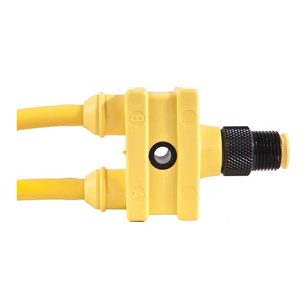 Cordset, Splitter Single Key, Type A 1 ft.