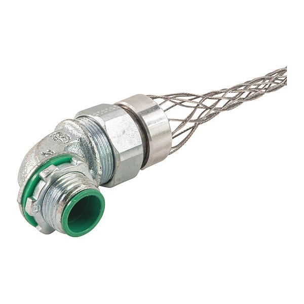 Liqua-Seal Conn, Insltd, 2", Zn Plated, Mesh