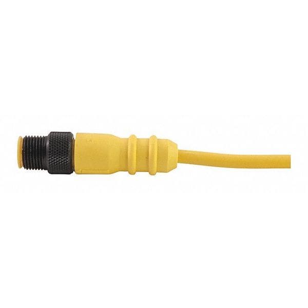 Cordset, Single Key, PVC, M, 3 Pole, 13.1 ft.