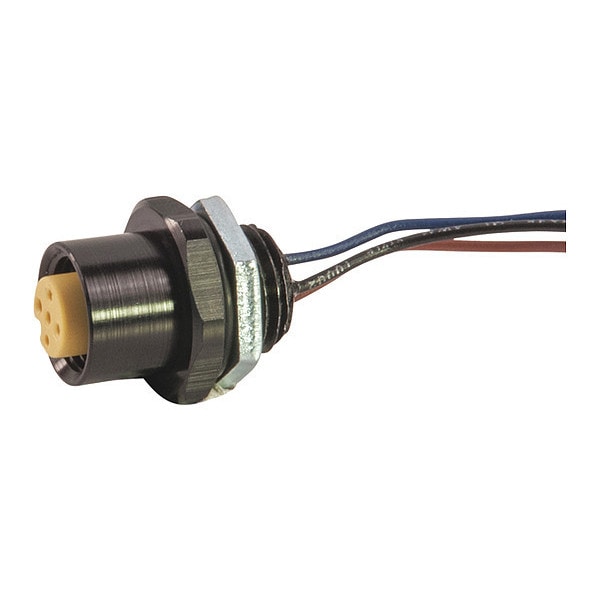 Receptacle, Single Key, Fale, 5 Pole, 1 ft.
