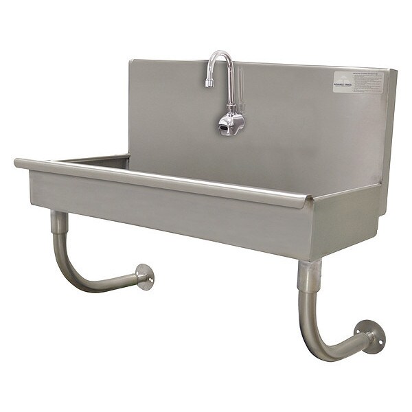 Wash Sink, ADA, Hands-Free, 1 Station, Elect