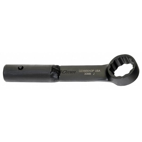 CDI Torque Wrench Head, 12 pt Box End, J, 15mm