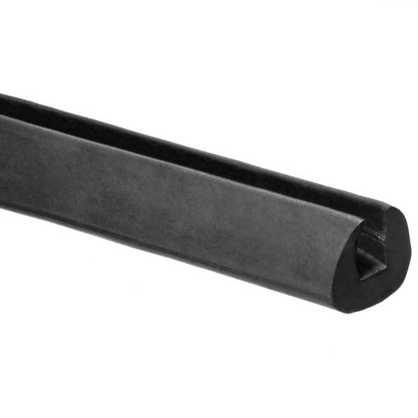 EPDM Rubber, 100' Length, 1/2" Overall Width