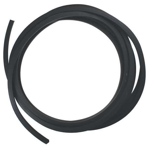 Rubber Cord, Buna, 1 In, 100 Ft.