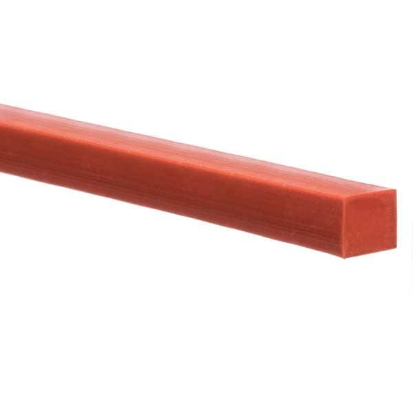 Rubber Cord, Silicone, 1/4 In, 10 Ft.