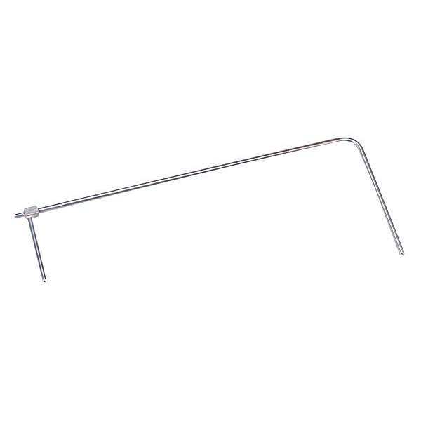 Stainless steel Pitot tube, 5/16" dia., 96" insertion length.