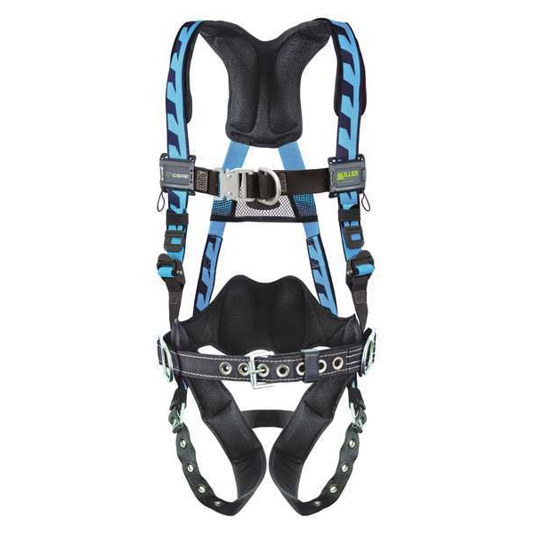 AirCore(TM) Full Body Harness, 2XL/3XL, 400 lb., Quick-Connect Chest/ Tongue Leg Straps